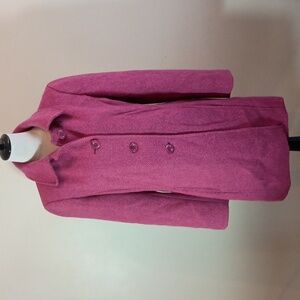 Ann Taylor Wool Jacket Pink